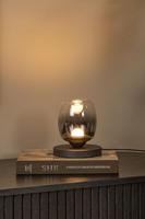 Lucide TAMINO - Tafellamp - Ø 15 cm - LED - 1x6W 3000K - Zwart - thumbnail