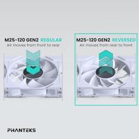 Phanteks PH-F120M25R_G2_DWT01_3P PC-ventilator (b x h x d) 120 x 25 x 120 mm - thumbnail