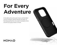 Nomad Rugged hoesje iPhone 16 Pro Max - Black - thumbnail