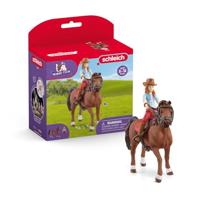 schleich HORSE CLUB Hannah en Cayenne 42539 - thumbnail