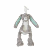 Happy Horse - Knuffel Rabbit Twine - 22 cm Grijs - thumbnail