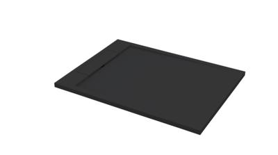 Best Design Douchebak Decent 120x90x3.5 cm Solid Surface Mat Zwart Best Design Douchebak Decent 120x90x3.5 cm Solid Surface Mat Zwart