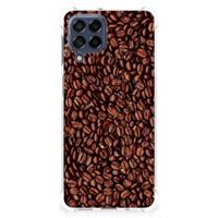 Samsung Galaxy M53 Beschermhoes Koffiebonen - thumbnail