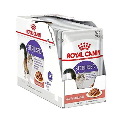 Royal Canin Sterilised in Gravy (saus) natvoer kattenvoer zakjes 12x85g