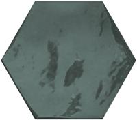 Wandtegel hexagon groen Terratinta Hexa 17x15cm green echo glans gerectificeerd - thumbnail
