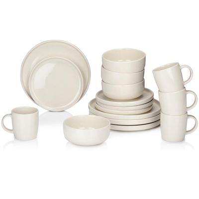 Alpina Serviesset 16-delig Ø26,5cm wit