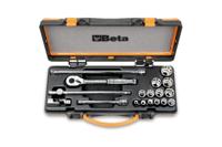 Beta Doppendoos met 13 twaalfkant dopsleutels en 5 toebehoren 910AS/MBM-C18 - 009100926 - thumbnail