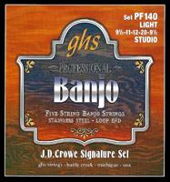 GHS PF140 J.D. Crowe Signature Studio light snarenset banjo - thumbnail