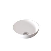 Sjithouse Moon opbouwkom Ø27x12cm Mat wit - thumbnail