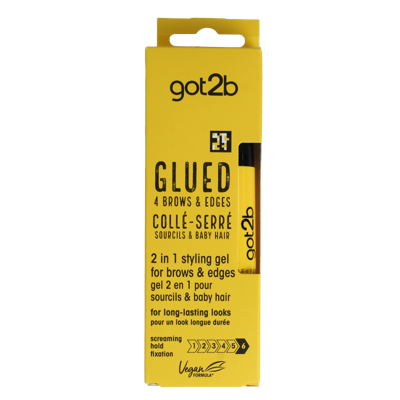 Glued 4 brows & edges 16 Milliliter Glued 4 brows & edges 16 Milliliter