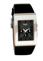 Horlogeband Dolce & Gabbana 3719740263 Leder Zwart