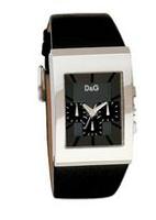 Horlogeband Dolce & Gabbana 3719740263 Leder Zwart - thumbnail