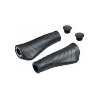 Ergotec Reno set handvatten 2x 135mm zwart - thumbnail