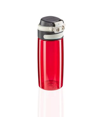 Leifheit 3263 flip tritan drinkfles 550 ml rood Leifheit 3263 flip tritan drinkfles 550 ml rood