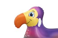 Bestway Opblaasbare Figuur Tucan met Handvatten 141x113 cm +3 Jaar Strand en Zwembad 41504 - thumbnail