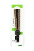 Qibbel Widek triobinder eye met haak 24+2x12mm zwart/chinin - thumbnail