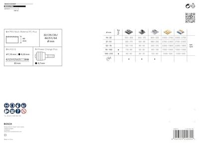 Bosch Accessoires PRO Multi Material PC Plus Hole Saw Set | 9 pcs - 2608594436