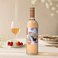 Wijn met bedrukt etiket - Oude Kaap - Rosé - thumbnail