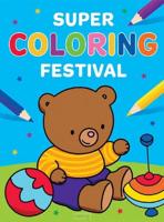 Super coloring festival (Paperback) - thumbnail