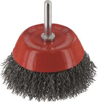 Rotec Komborstel sch. 6mm Ø75x0,30 mm gegolfd staaldraad - 7980370 - 798.0370 - thumbnail