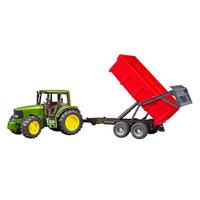 bruder John Deere 6920 met kiepaanhanger modelvoertuig - thumbnail