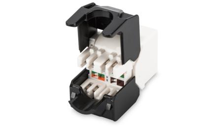 Digitus DN-93606 RJ45-inbouwmodule Keystone CAT 6A 1 stuk(s)