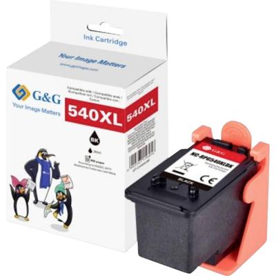 G&G Inktcartridge Compatibel Kleur NC-RG540XL GP-C540XLBK