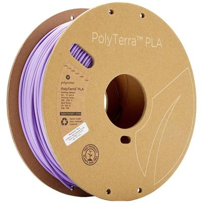Polymaker 70853 PolyTerra PLA Filament PLA kunststof 2.85 mm 1000 g Lila (mat) 1 stuk(s) Polymaker 70853 PolyTerra PLA Filament PLA kunststof 2.85 mm 1000 g Lila (mat) 1 stuk(s)