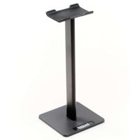 iggual Hoofdtelefoonstandaard, compatibel met alle soorten hoofdtelefoons, kleur zwart, afmetingen 22 x 9,5 x 9,5 cm - thumbnail