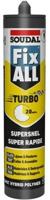Soudal Fix - All Turbo | Lijmkit | Grijs | 290 ml - 124805 - thumbnail