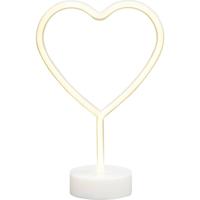 Konstsmide 3076-100 LED-silhouet Hart Warmwit LED Wit - thumbnail