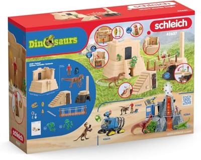 Schleich dinosaurs dinosaurus tempelverovering 42657 Schleich dinosaurs dinosaurus tempelverovering 42657