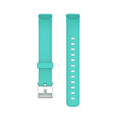 Fitbit Luxe - Sportbandje met gesp - Maat: Large - Turquoise Fitbit Luxe - Sportbandje met gesp - Maat: Large - Turquoise