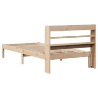 Bedframe zonder matras massief grenenhout 100x200 cm - thumbnail