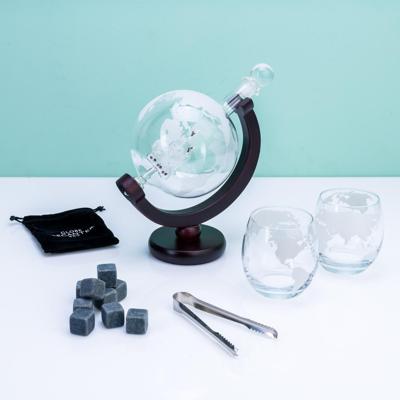 Globe decanteerset met glazen - Normaal Globe decanteerset met glazen - Normaal