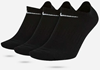 Nike Everyday Lightweight 3 Pack Sportsok Black/White M