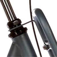 Cortina balhoofd beugel voordrager 24 m stonewash matt - thumbnail