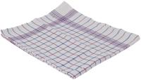 Handdoek, ft 65 x 65 cm, geruit, pak van 6 stuks - thumbnail