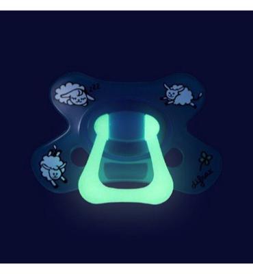 Difrax Fopspeen Dental 6+ maanden Glow In The Dark Difrax Fopspeen Dental 6+ maanden Glow In The Dark