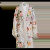 Vandyck Vandyck Badjas FLEUR cream tan XLarge - thumbnail