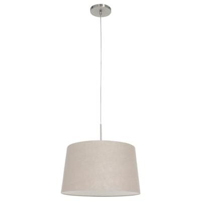 Steinhauer HanglampGramineus met taupe kap - 9568ST