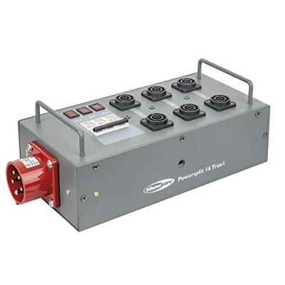 Showtec Powersplit 16 True1 6-weg krachtstroomverdeler 16A/5P Showtec Powersplit 16 True1 6-weg krachtstroomverdeler 16A/5P