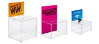 Sigel Actiebox met gleuf en slot VA151 Transparant (b x h x d) 15 x 15 x 21.2 cm 1 stuk(s) - thumbnail