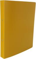 Bronyl Nature ringmap, voor ft A4, uit PP, 2 ringen van 25 mm, mosterdgeel - thumbnail