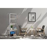 TOOLCRAFT TO-7863108 Stellingkast (extra stevig) 175 kg (b x h x d) 900 x 1800 x 400 mm Metaal, MDF Galvanisch veredeld Verzinkt, Zilver - thumbnail