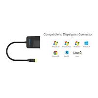 Mini DisplayPort naar HDMI Kabel Vention HBCBB 10 cm Zwart - thumbnail