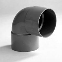 Pvc bocht lijm 90 50mm - thumbnail