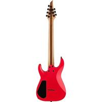 Jackson Pro Plus Series DK Modern MDK7 HT EB Satin Red with Black Bevels 7-snarige elektrische gitaar met gigbag - thumbnail