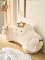 Baby activiteitenkussen WOLK wit - thumbnail