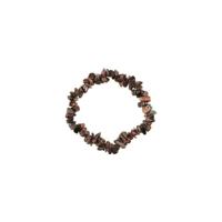 Edelsteen Splitarmband Kattenoog Zwart - thumbnail